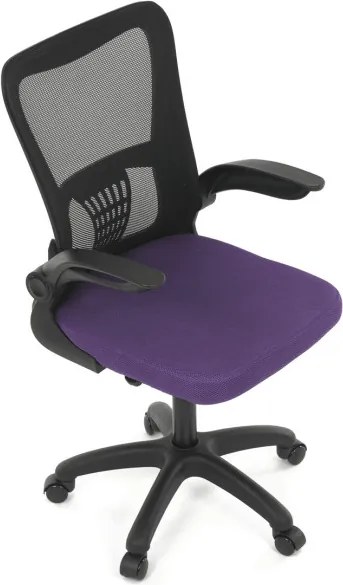 Detská otočná stolička fialová KA-K2006 PUR