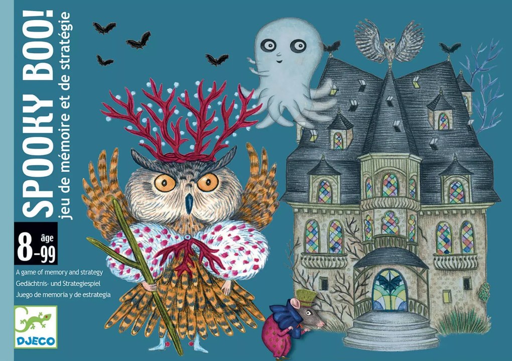 Spooky Boo! - kartová hra