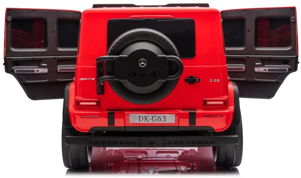 Elektrické autíčko Mercedes G63 AMG 4x200W XXL - červené