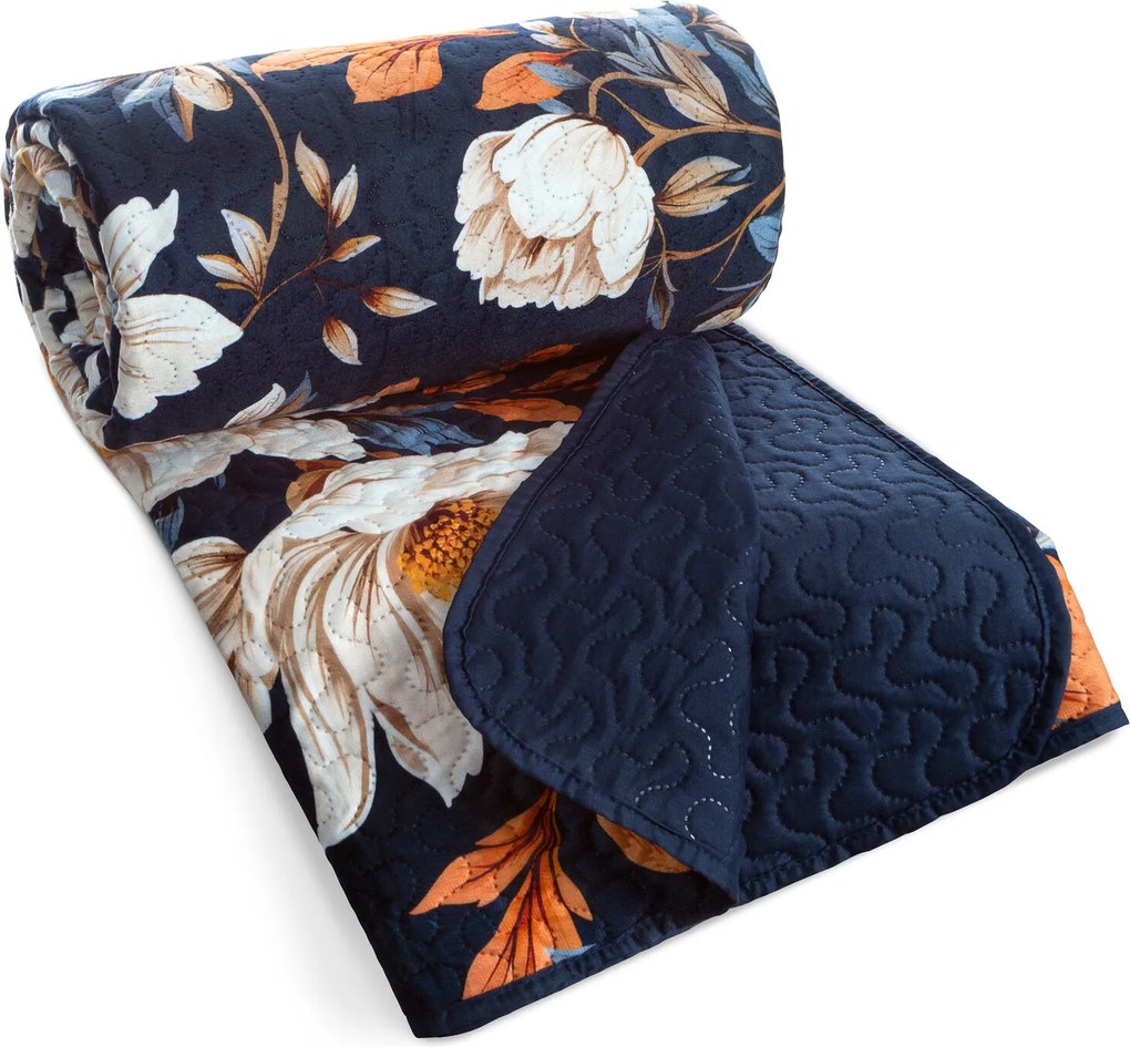 PREHOZ NA POSTEĽ FIORA 170X210 CM KVETY