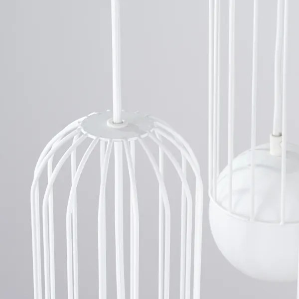 Sollux SL.1335 - Luster na lanku BRINA 3xG9/8W/230V biela