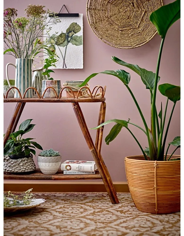 Kamenný kvetináč ø 14 cm Basel - Bloomingville