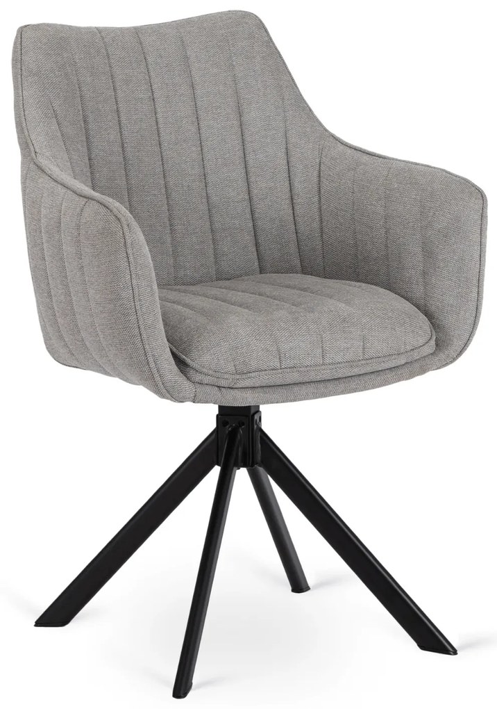 PROXIMA.store - Čalúnená otočná stolička MUMBAI FARBA: oranžová