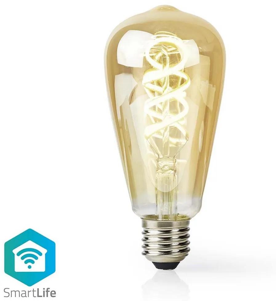 Nedis Smart žiarovka LED E27 7W teplá biela WIFILRF10ST64 WiFi Tuya