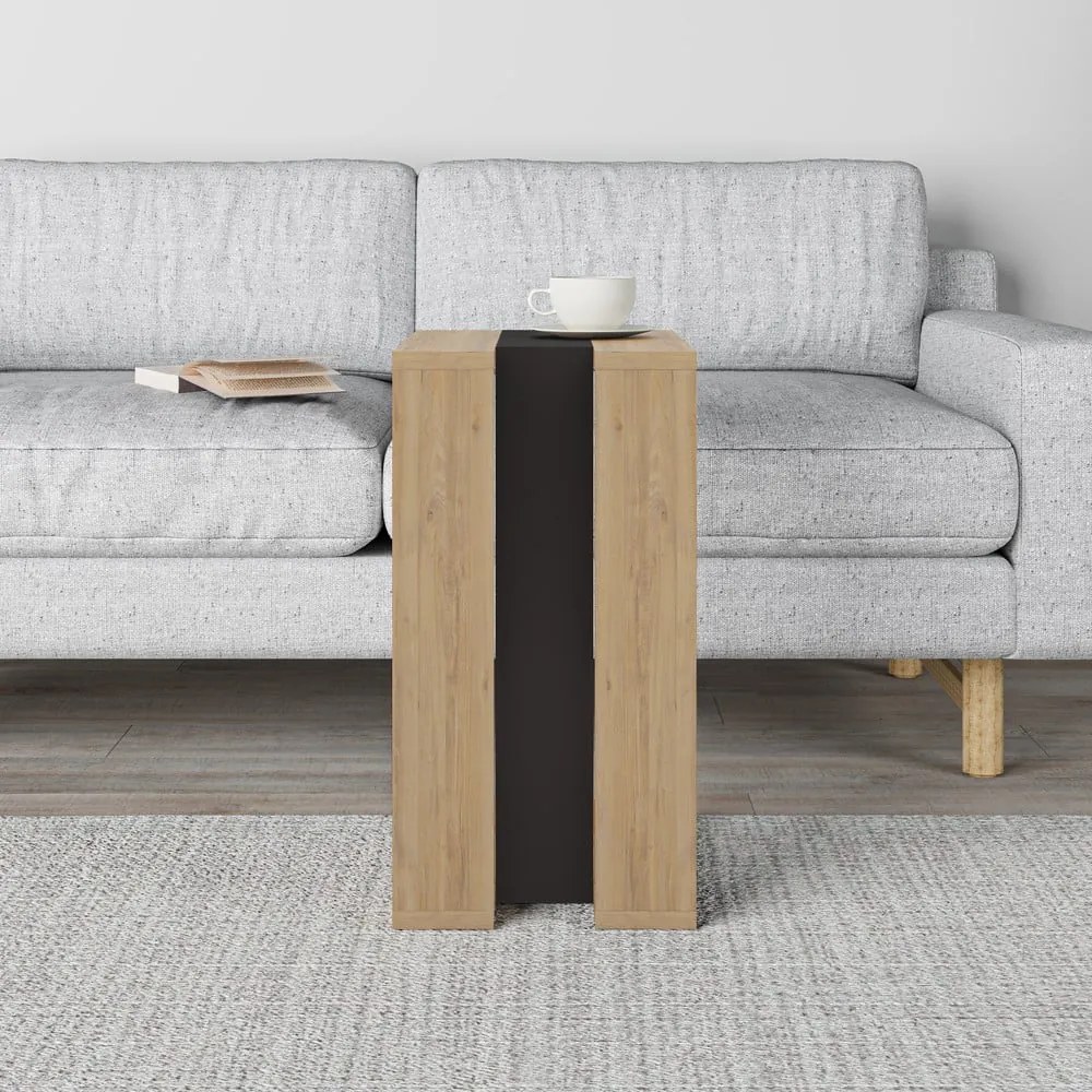 Odkladací stolík v dekore duba 40x30 cm Macha – Marckeric