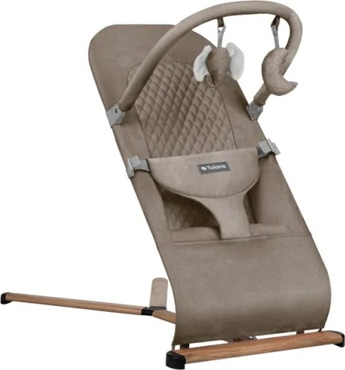Detské hojdacie kreslo Moon 30 Beige