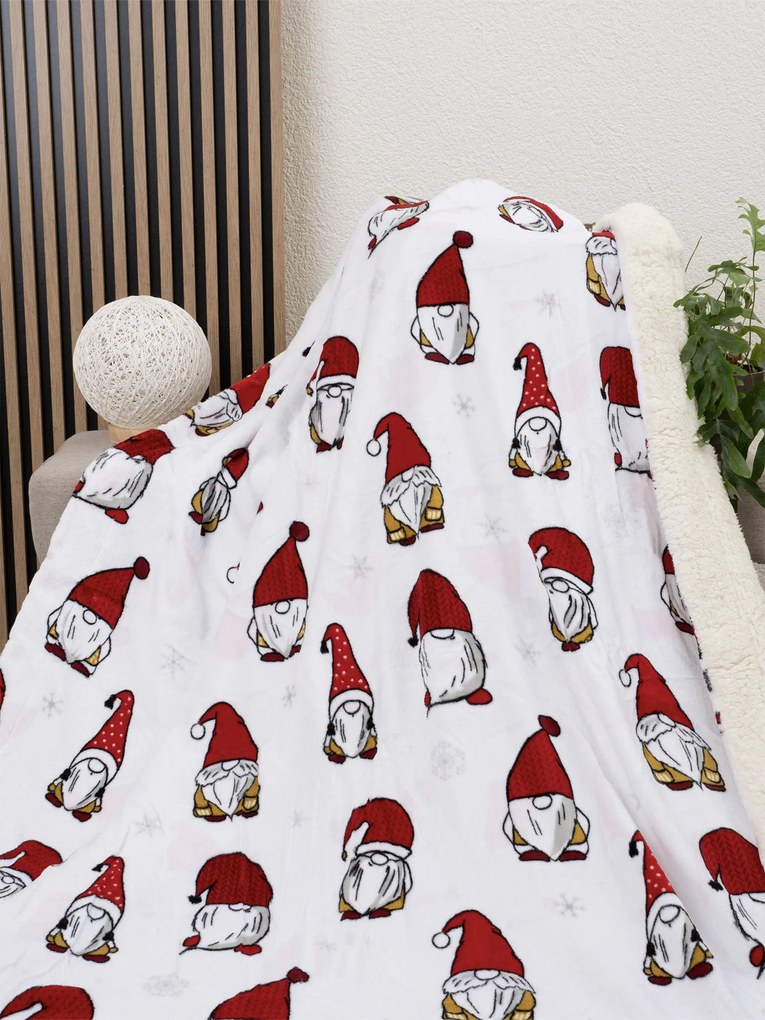 Baránková deka mikroplyš 150 × 200 cm – Trpaslíci