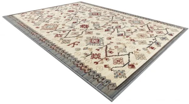 Koberec KILIM 7944/52934 boho béžový / sivý