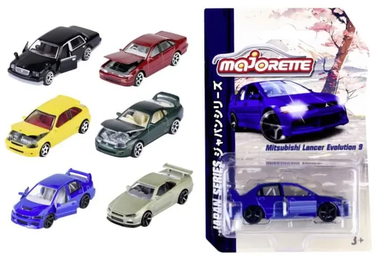Japan Series Autíčko Premium, 6 druhov