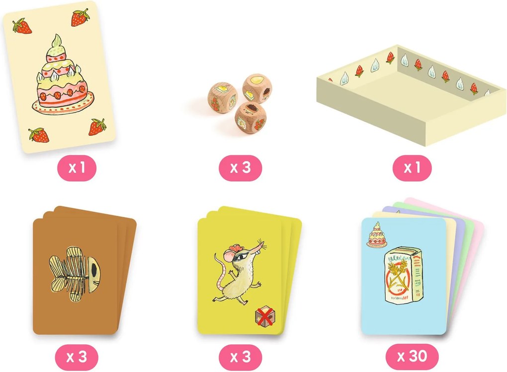 Sladké prekvapenie – kocková hra