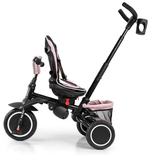 Detská trojkolka Stanley Rubber ružová