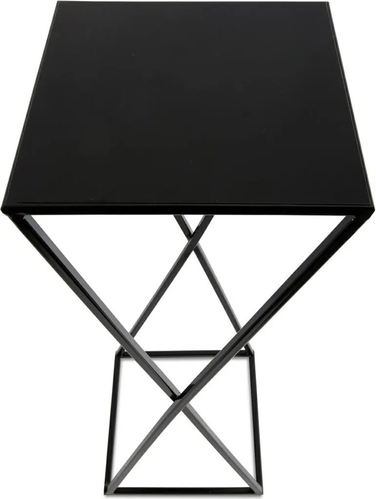 STOJAN NA KVETINÁČ LOFT5 70X24X24 CM ČIERNA