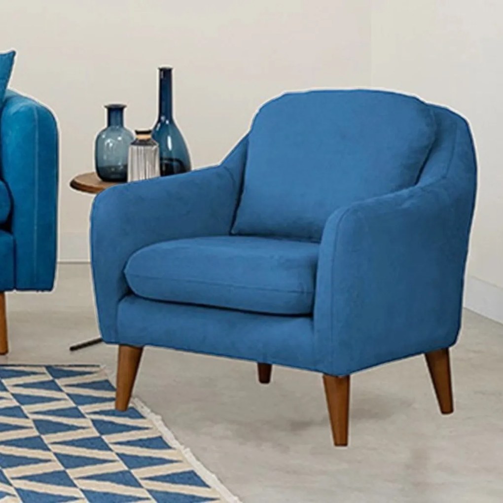 Kreslo Soli Berjer Dark Blue