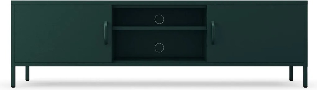 Kovová TV skrinka 170 cm Rosaria XL Green