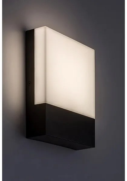 Rabalux 77097 - LED Vonkajšie nástenné svietidlo GIMONE LED/10W/230V IP44 čierna