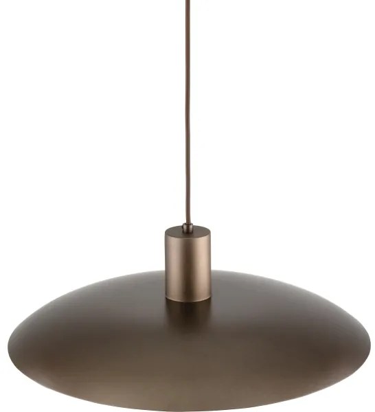 Luster na lanku ASTRA 1xE27/15W/230V pr. 41 cm hnedá