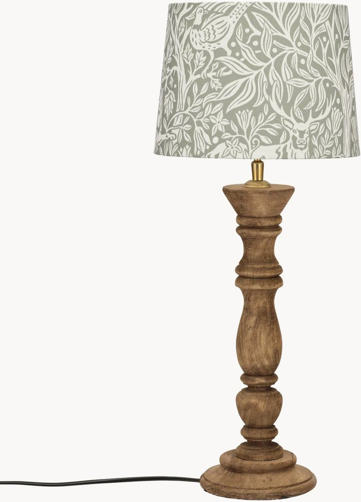 Stolová lampa z mangového dreva Lodge