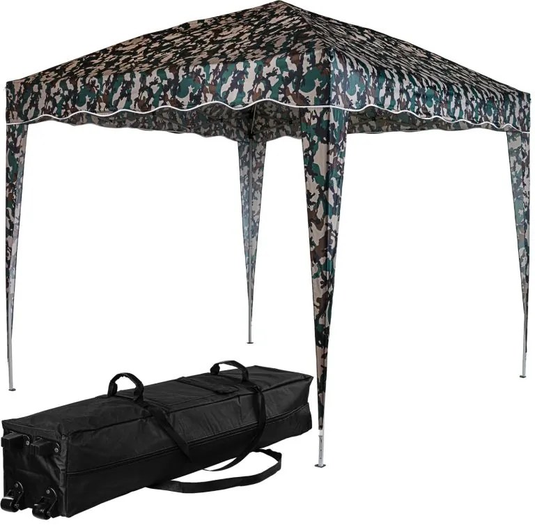 INSTENT BASIC záhradný párty stan - 3 x 3 m, maskáčový