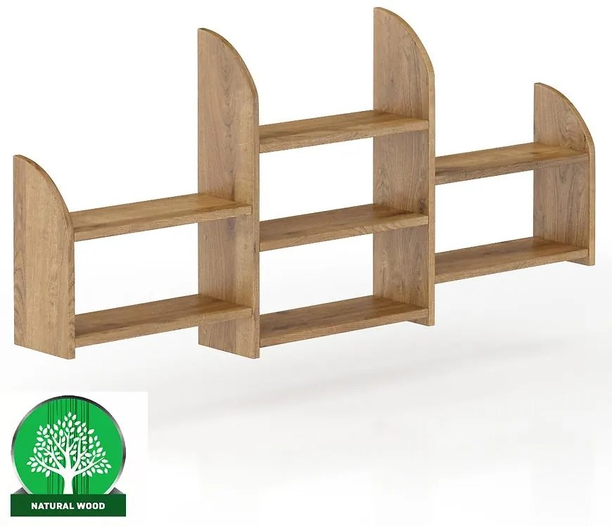 Polička borovica PK102-150x69x19 dub