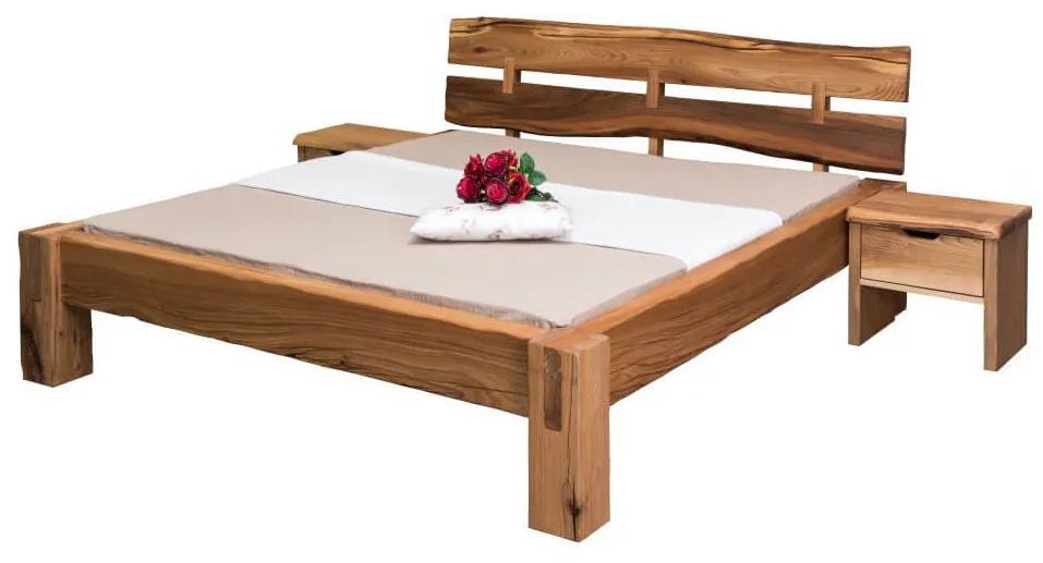Brestová manželská posteľ Bella Rozmer: 160x200cm