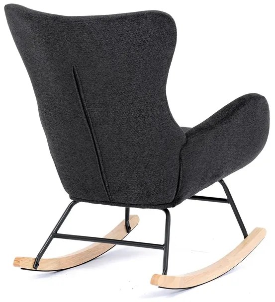 Autronic BONTEC Hojdacie kreslo, čierna, látka, AK-376 BK2 Farba: Biela