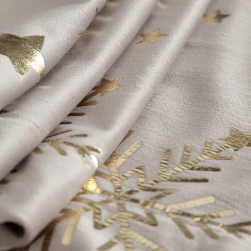 EUROFIRANY VIANOČNÝ BEHÚŇ NA STÔL ELEGANCE6 40X140 CM VZOROVANÝ