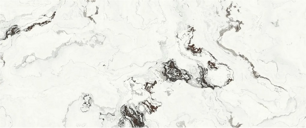 Obraz - Biely mramor (120x50 cm)