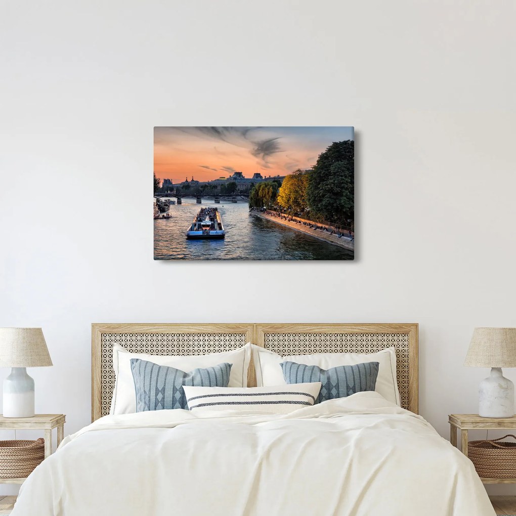 Obraz - loď na vyhliadkovej plavbe (90x60 cm)