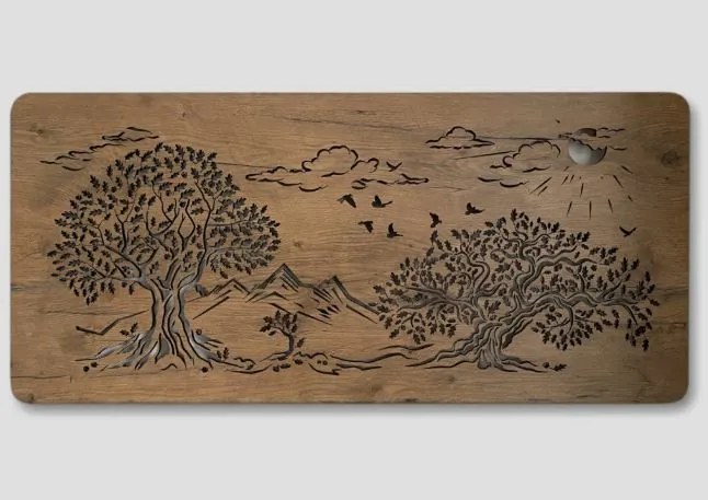 Led obraz Tri stromy