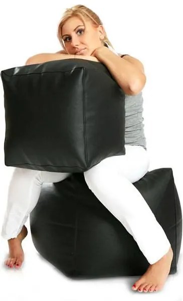 INTERMEDIC Sedací Vak Cube L 150L Farba: E20 - Zeleno-modrá (tyrkysová) (Ekokoža)