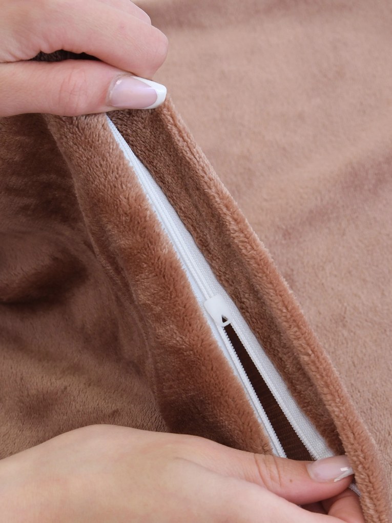 Obliečky mikroplyš Exclusive – Laura mocha mousse