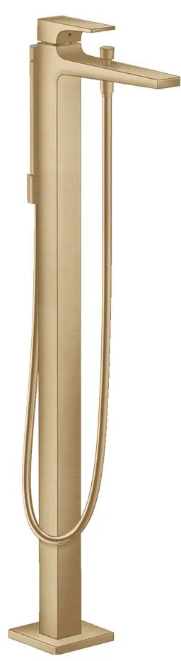 Hansgrohe Metropol, vaňová batéria na podlahu, kefovaný bronz, HAN-32532140