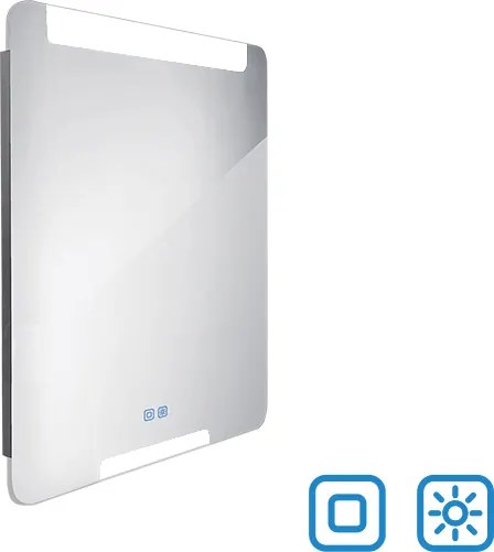 Nimco LED zrkadlo 600x800 s dvoma dotykovými senzormi - ZP 22002VX