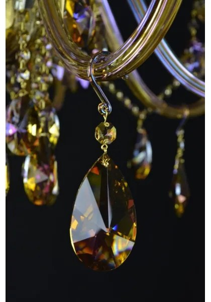 Wranovsky JWZ167061100 - Krištáľový luster na reťazi CLARIT 6xE14/40W/230V