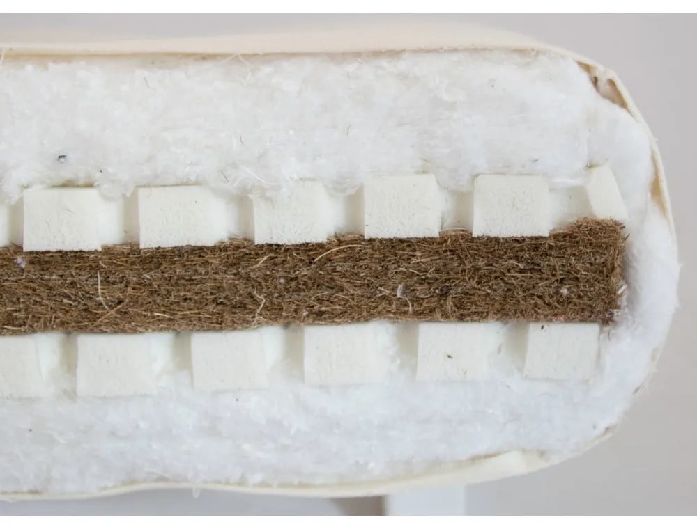 Čierny mäkký futónový matrac 200x200 cm Sandwich – Karup Design