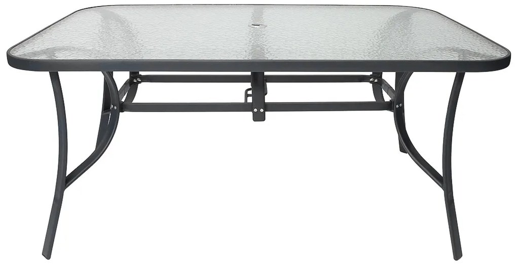 Záhradný stôl L150 - čierna