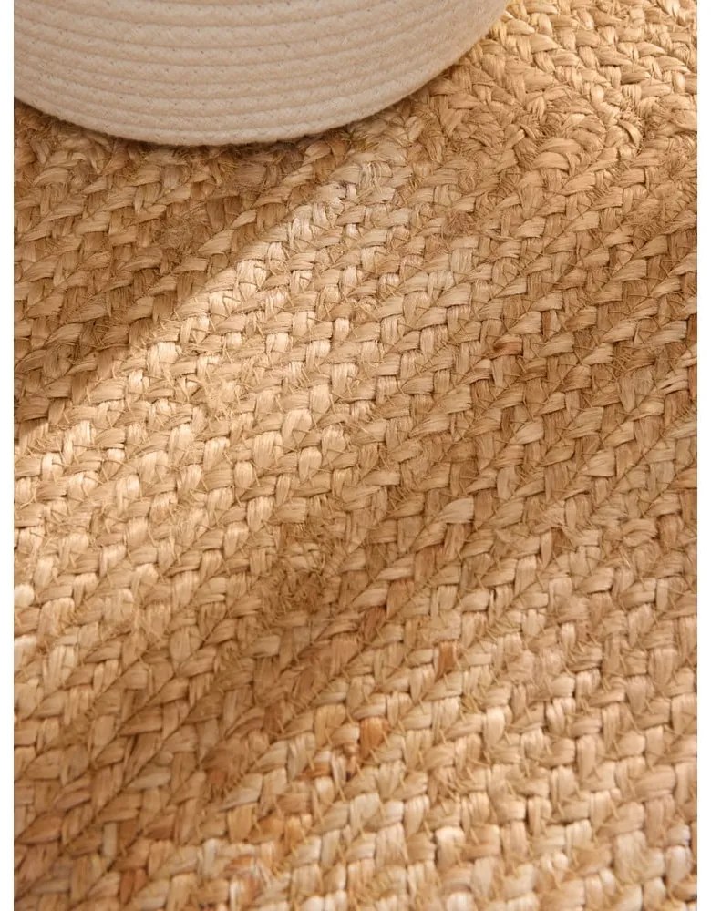 Obojstranný/ručne tkaný jutový koberec v prírodnej farbe 80x150 cm Sharmila Natural Brown – Hanse Home