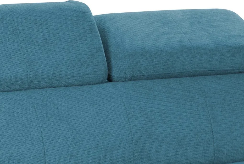 Dvojsedák Gisele, modrá látka