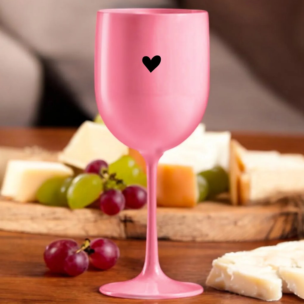 Ahome Pohár na víno Srdce
