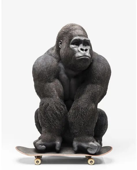 Monkey Gorilla XXL dekorácia čierna