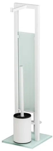 WENKO 21565100 - WC kefa RIVALTA 18x70 cm biela/čierna