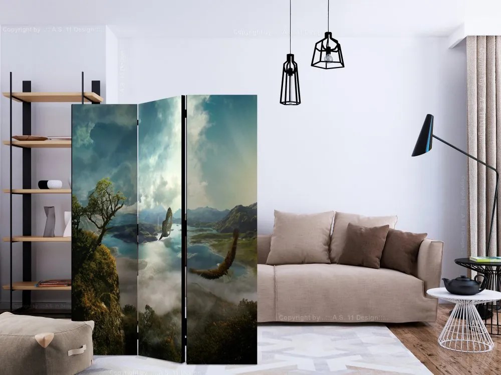 Artgeist Paraván - Flight over the Lake [Room Dividers]