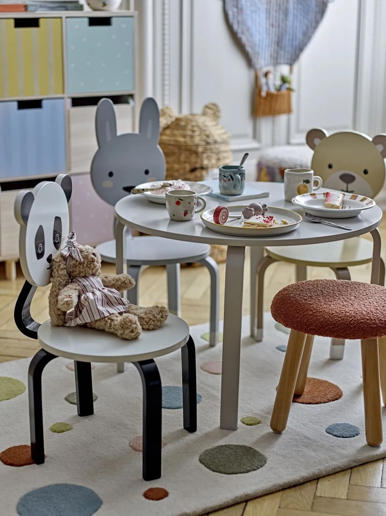 Bloomingville Detská stolička Aksel Stool Brown