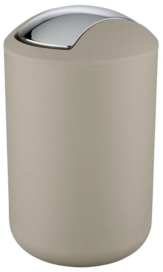 WENKO 21222100 - Kôš BRASIL 19,5x31 cm béžový/lesklý chróm