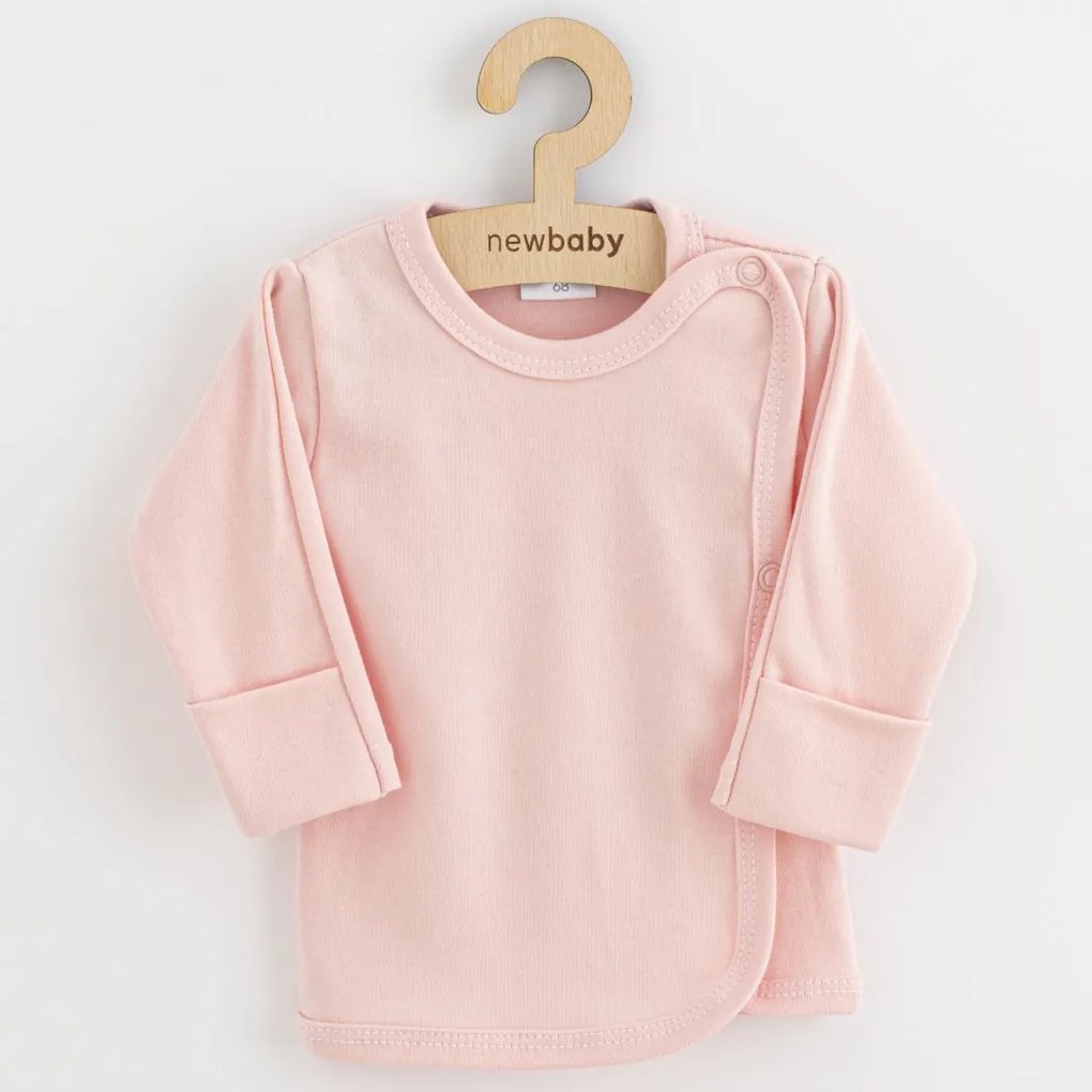 Dojčenská košieľka New Baby Classic II Dievča 3ks ružová, vel. 68 (4-6m)