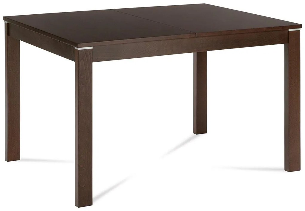 Autronic -  Jedálenský stôl BT-6777 WAL rozkladací, 120+30x80x74 cm, orech