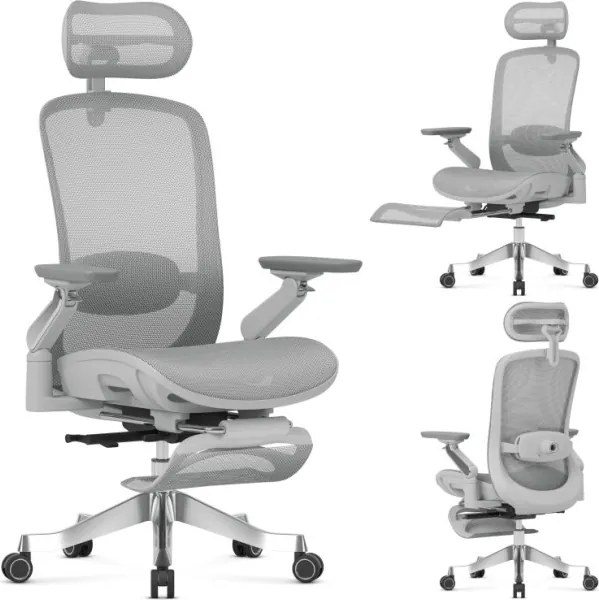 Kancelárska stolička LeadPro 8.7 Grey