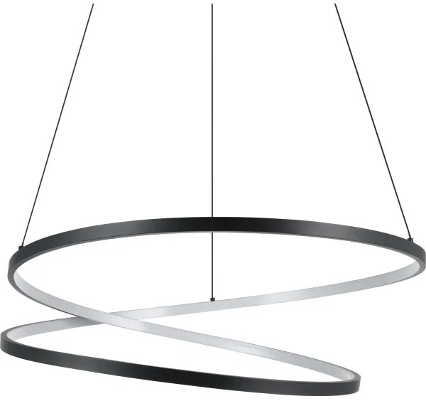 Eglo 901138 - LED Luster na lanku RUOTALE LED/42W/230V 3000K čierna