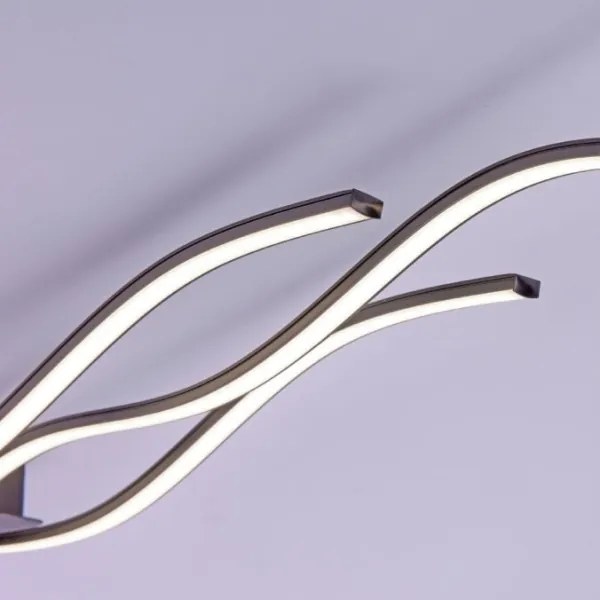 Leuchten Direkt 15167-18-LED Prisadený luster WAWE 2xLED/12,5W/230V+1xLED/17W