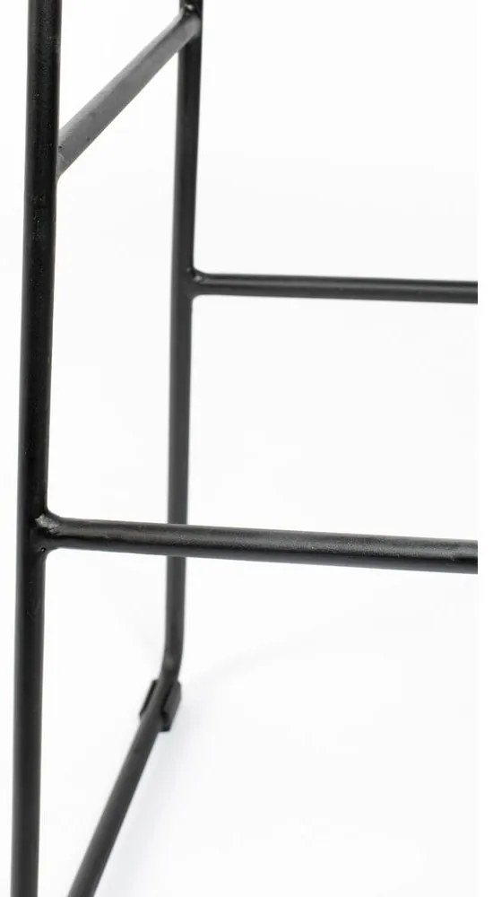 Barová stolička z teakového dreva v prírodnej farbe (výška sedadla 76 cm) Tangle – White Label